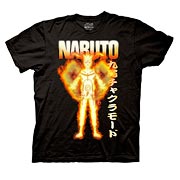 Naruto Shippuden Bijuu Mode Black T-Shirt